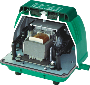 Aerator Hailea ACO-9720, diaphragm compressor