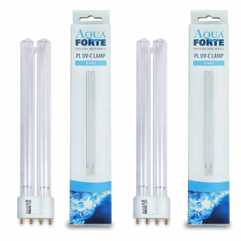 2 PIECE UVC Replacement Lamp 18 watt PL, UVC lamp